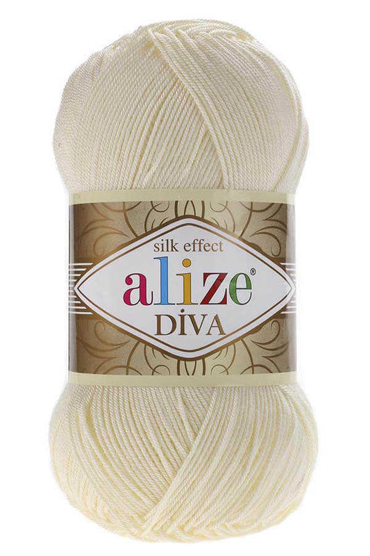 Alize Diva Mikrofiber Akrilik Örgü İpliği 100gr 350mt