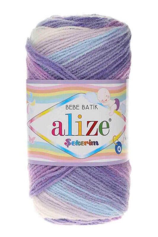 Alize Şekerim Bebe Batik Bebek Örgü İpliği 100gr 320mt