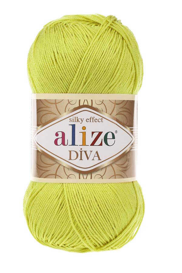 Alize Diva Mikrofiber Akrilik Örgü İpliği 100gr 350mt