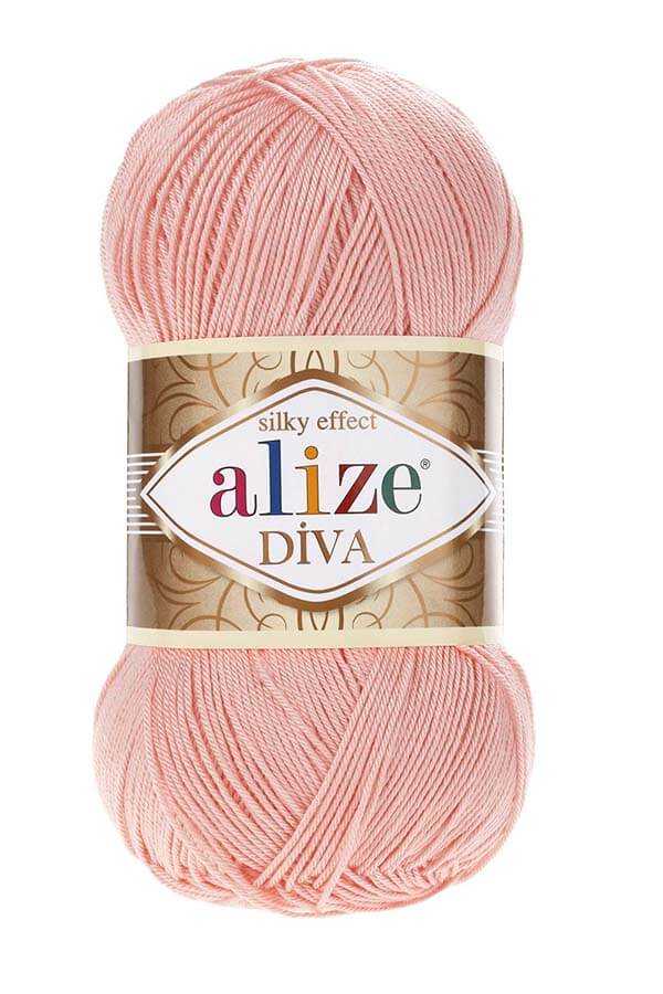 Alize Diva Mikrofiber Akrilik Örgü İpliği 100gr 350mt