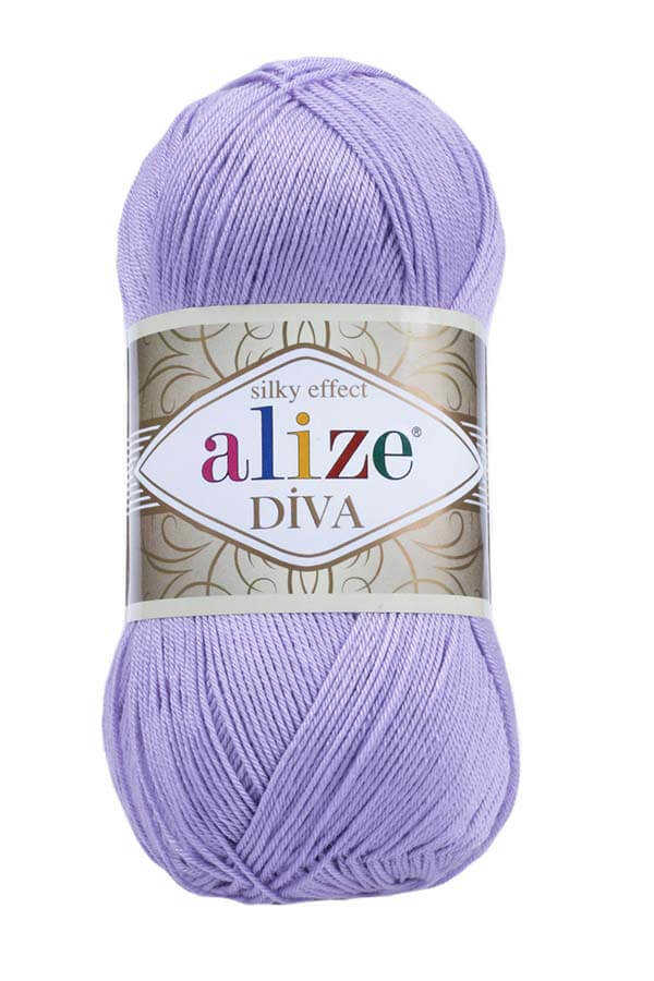 Alize Diva Mikrofiber Akrilik Örgü İpliği 100gr 350mt