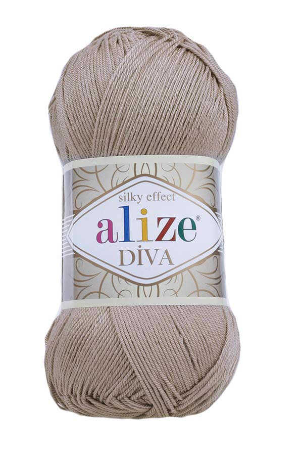Alize Diva Mikrofiber Akrilik Örgü İpliği 100gr 350mt