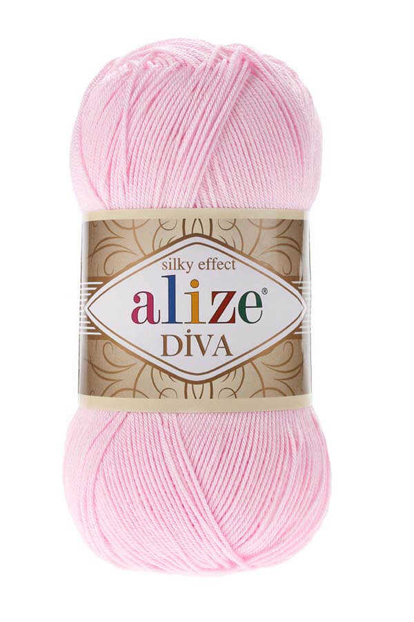 Alize Diva Mikrofiber Akrilik Örgü İpliği 100gr 350mt