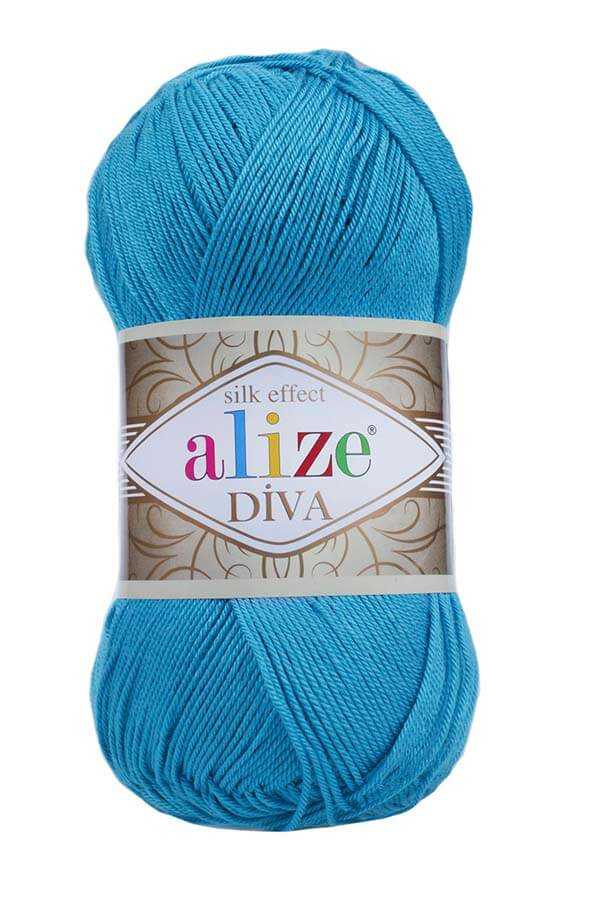 Alize Diva Mikrofiber Akrilik Örgü İpliği 100gr 350mt