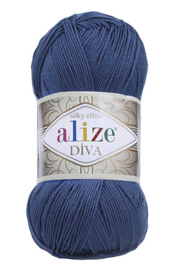 Alize Diva Mikrofiber Akrilik Örgü İpliği 100gr 350mt