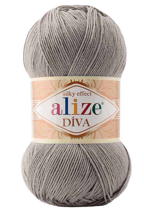 Alize Diva Mikrofiber Akrilik Örgü İpliği 100gr 350mt