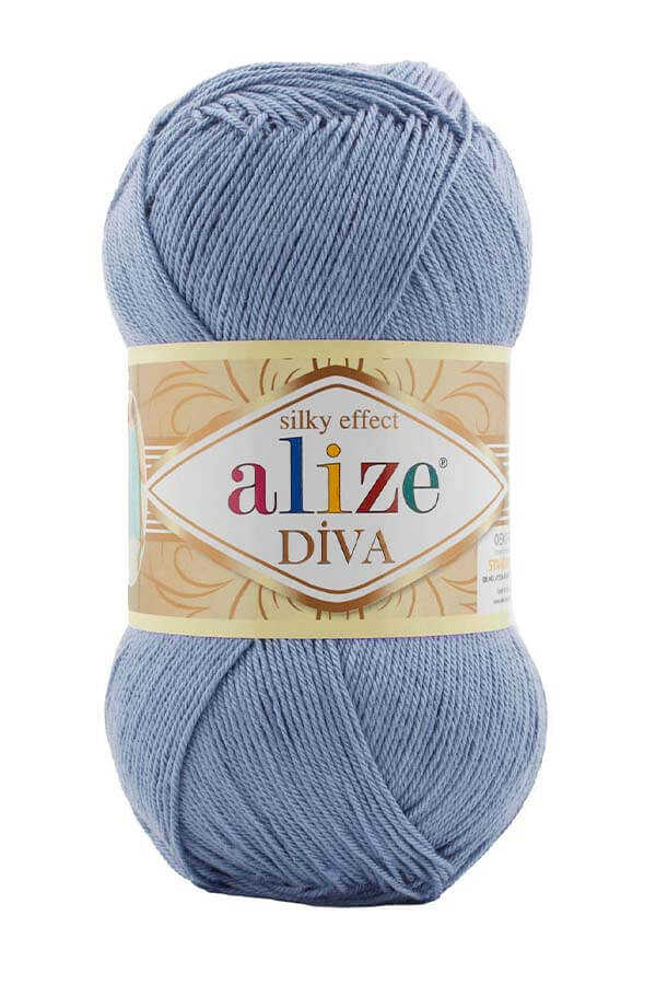 Alize Diva Mikrofiber Akrilik Örgü İpliği 100gr 350mt