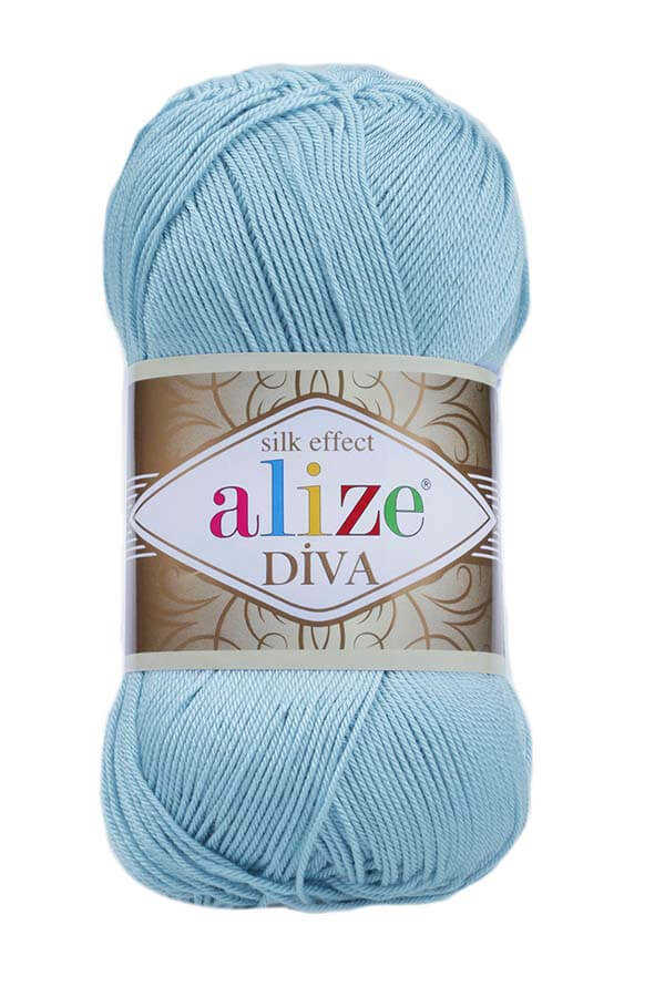Alize Diva Mikrofiber Akrilik Örgü İpliği 100gr 350mt