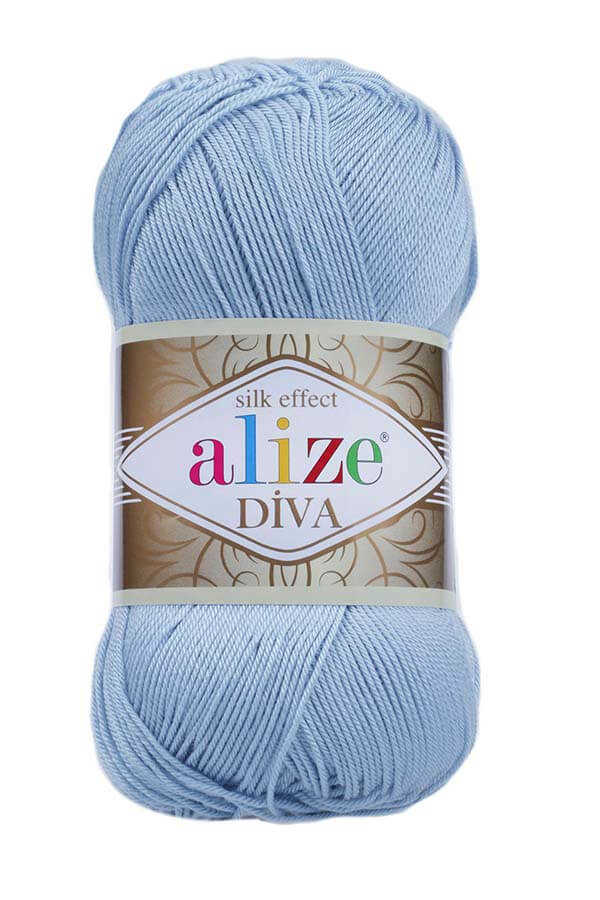 Alize Diva Mikrofiber Akrilik Örgü İpliği 100gr 350mt
