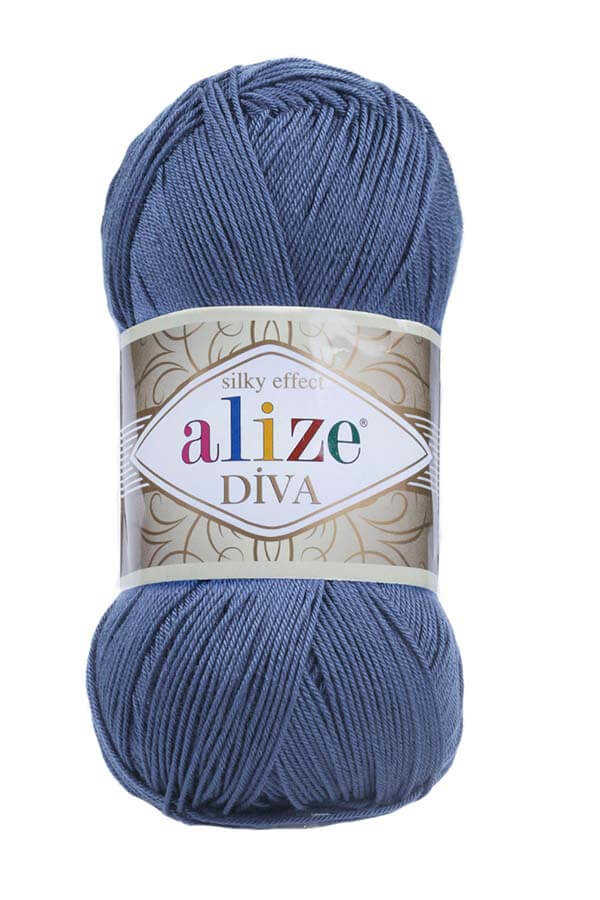 Alize Diva Mikrofiber Akrilik Örgü İpliği 100gr 350mt