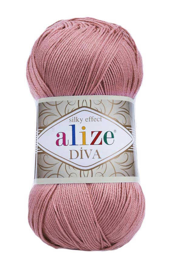 Alize Diva Mikrofiber Akrilik Örgü İpliği 100gr 350mt