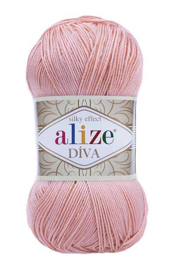Alize Diva Mikrofiber Akrilik Örgü İpliği 100gr 350mt