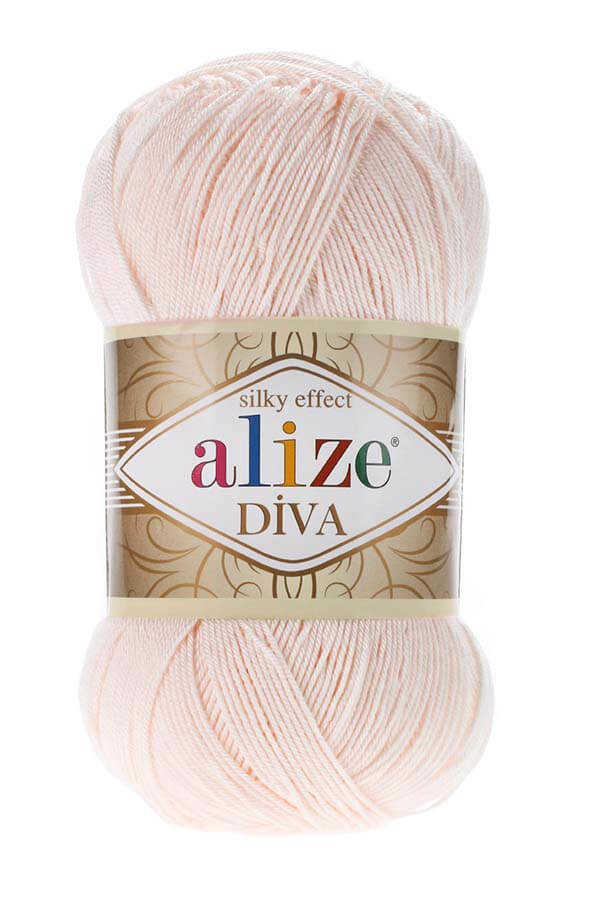 Alize Diva Mikrofiber Akrilik Örgü İpliği 100gr 350mt