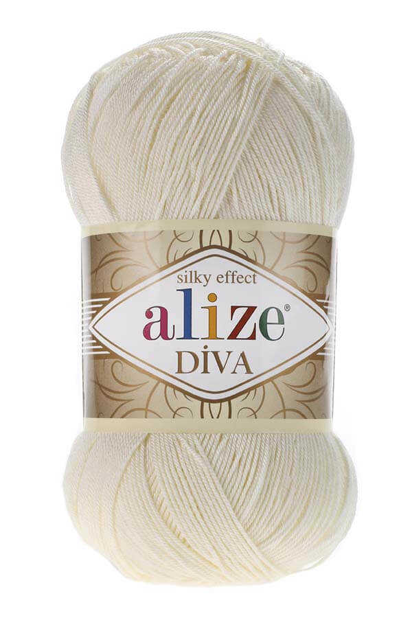 Alize Diva Mikrofiber Akrilik Örgü İpliği 100gr 350mt