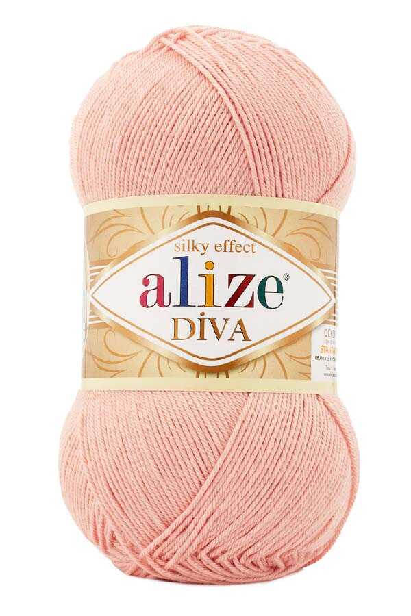 Alize Diva Mikrofiber Akrilik Örgü İpliği 100gr 350mt