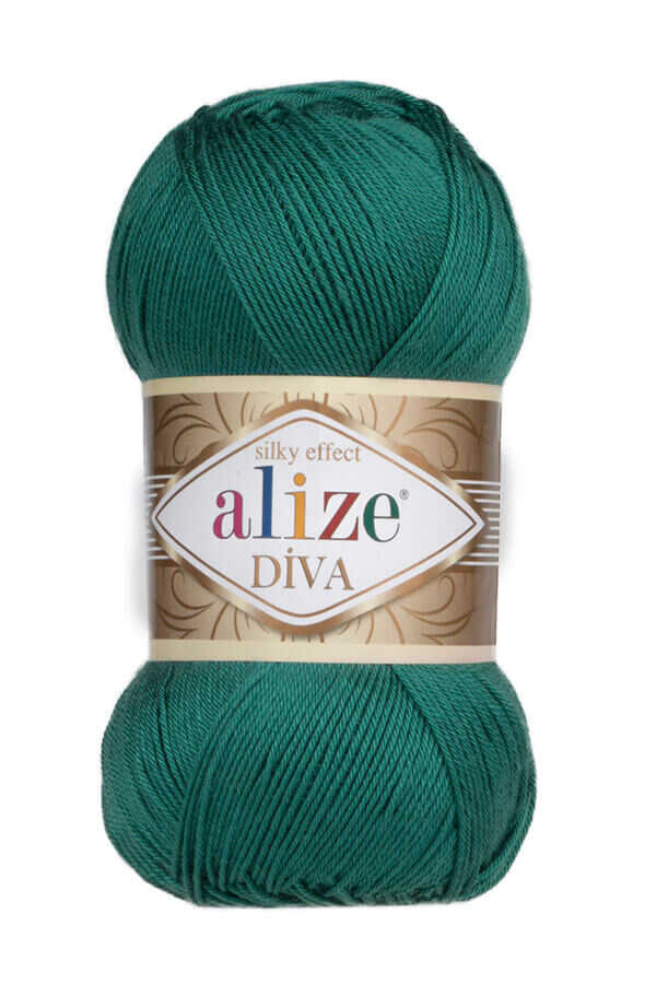 Alize Diva Mikrofiber Akrilik Örgü İpliği 100gr 350mt