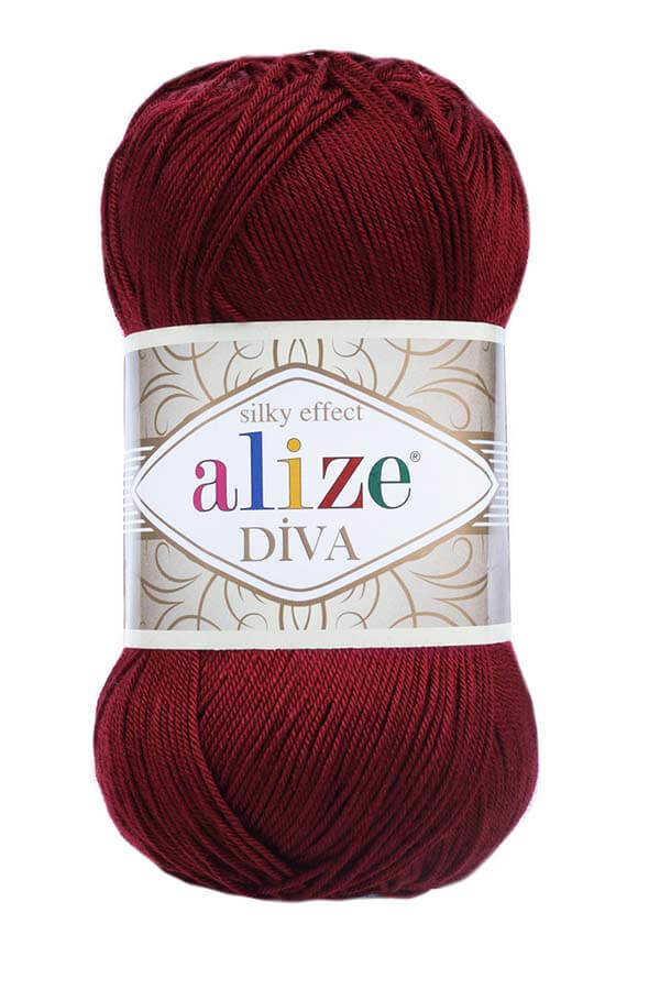 Alize Diva Mikrofiber Akrilik Örgü İpliği 100gr 350mt