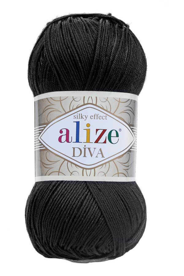 Alize Diva Mikrofiber Akrilik Örgü İpliği 100gr 350mt