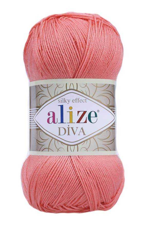 Alize Diva Mikrofiber Akrilik Örgü İpliği 100gr 350mt