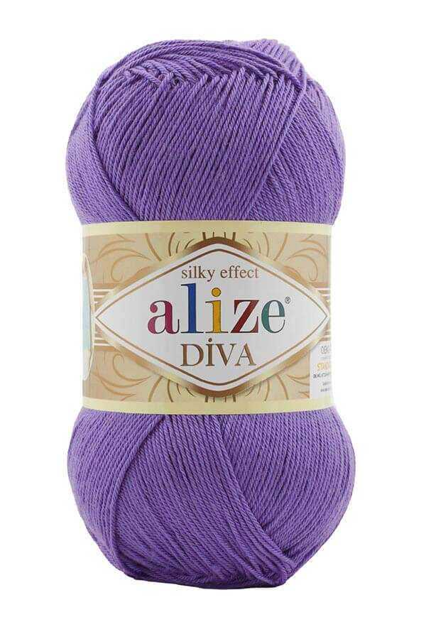 Alize Diva Mikrofiber Akrilik Örgü İpliği 100gr 350mt