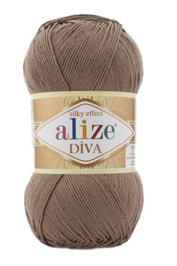 Alize Diva Mikrofiber Akrilik Örgü İpliği 100gr 350mt