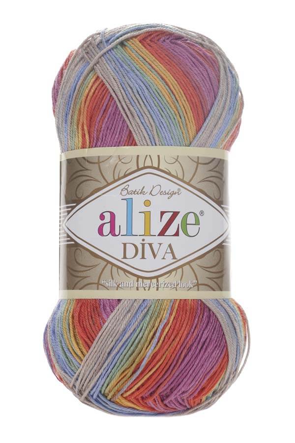 Alize Diva Mikrofiber Akrilik Örgü İpliği 100gr 350mt