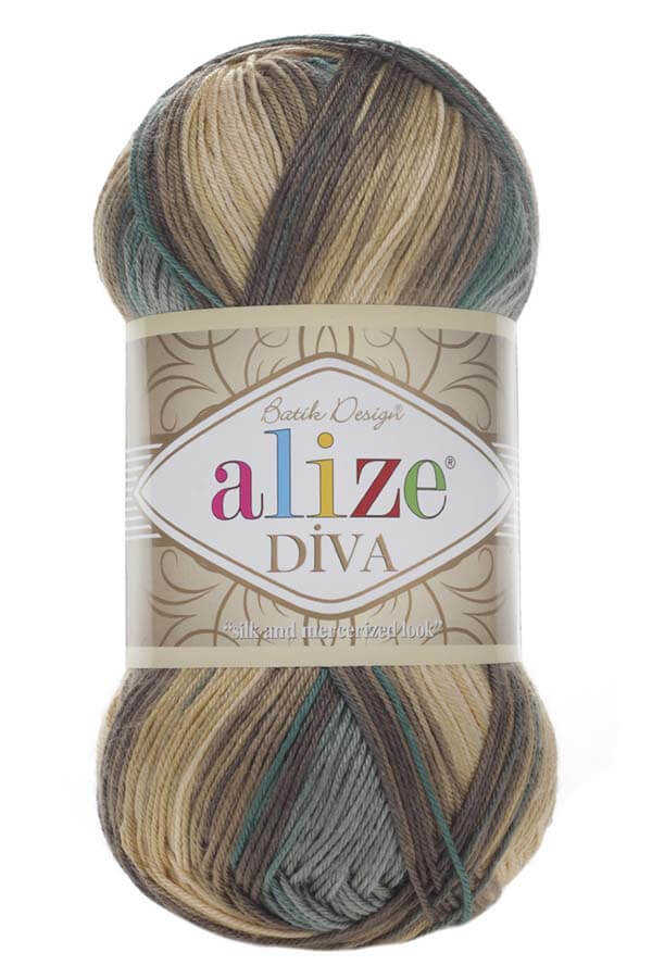 Alize Diva Mikrofiber Akrilik Örgü İpliği 100gr 350mt