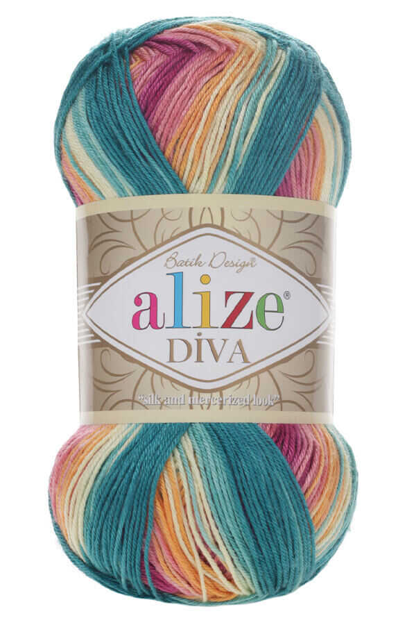 Alize Diva Mikrofiber Akrilik Örgü İpliği 100gr 350mt