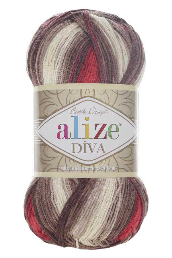 Alize Diva Mikrofiber Akrilik Örgü İpliği 100gr 350mt