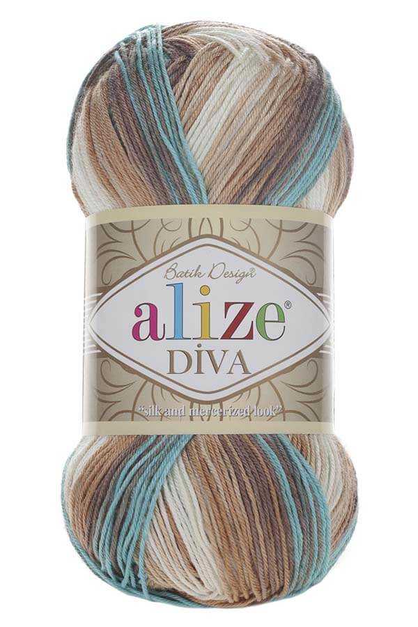 Alize Diva Mikrofiber Akrilik Örgü İpliği 100gr 350mt