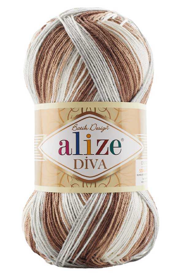 Alize Diva Mikrofiber Akrilik Örgü İpliği 100gr 350mt