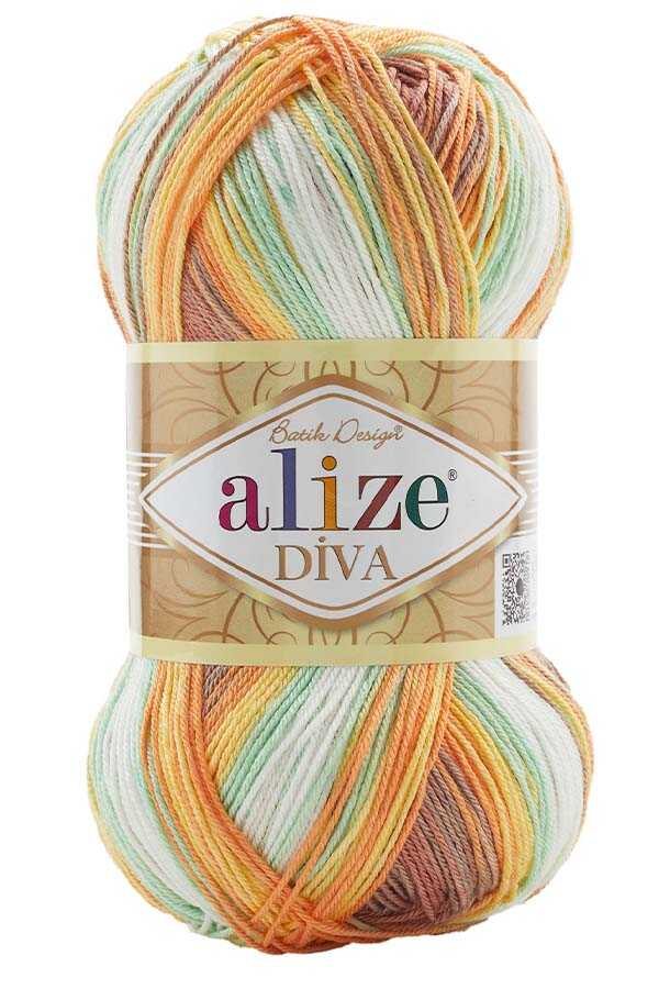 Alize Diva Mikrofiber Akrilik Örgü İpliği 100gr 350mt