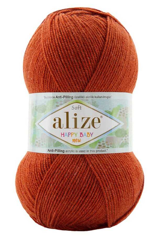 Alize Happy Baby New 408 Havuç bebe örgü ipliği - LivanConcept