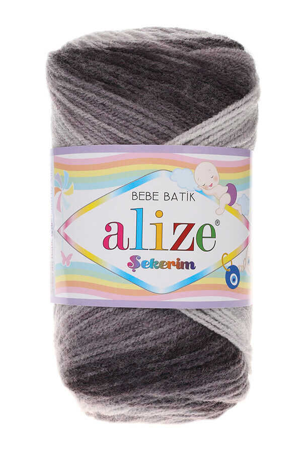 Alize Şekerim Bebe Batik Bebek Örgü İpliği 100gr 320mt