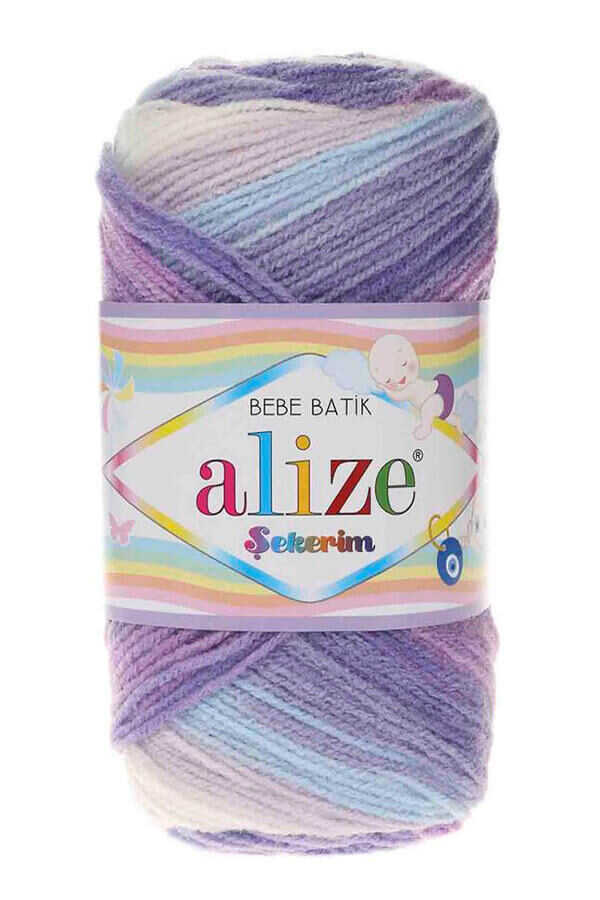Alize Şekerim Bebe Batik Bebek Örgü İpliği 100gr 320mt