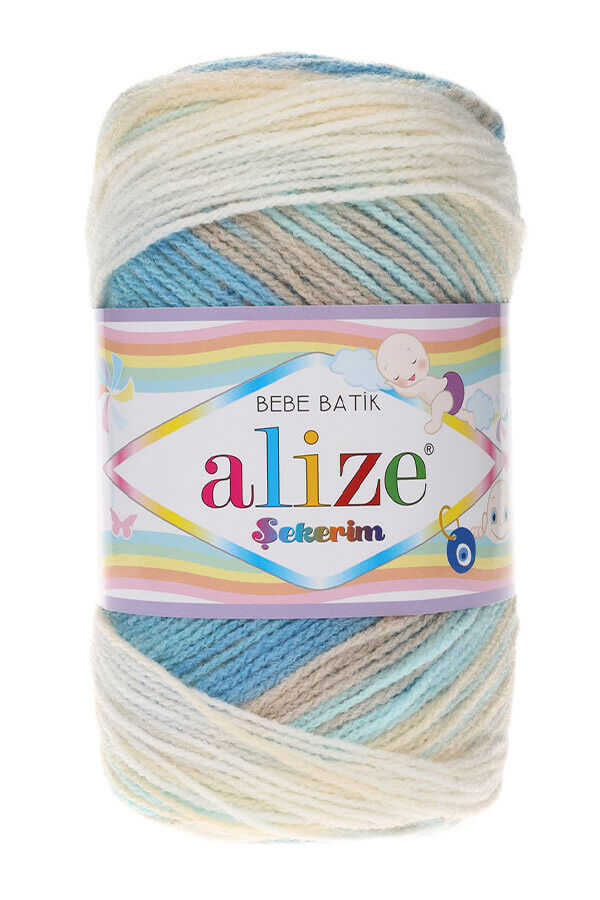 Alize Şekerim Bebe Batik Bebek Örgü İpliği 100gr 320mt
