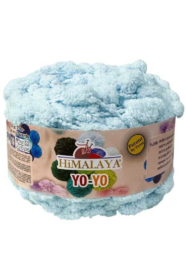 Himalaya Yo-Yo 82109 Mavi Ponpon Örgü İpliği