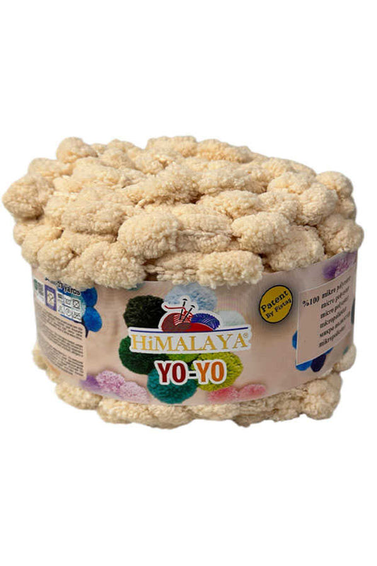 Himalaya Yo-Yo ponpon örgü ipliği Sütlü Kahve - LivanConcept
