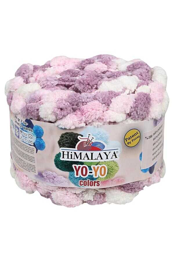 Himalaya Yo-Yo ponpon örgü ipliği Yo-Yo Colors 82008 - LivanConcept