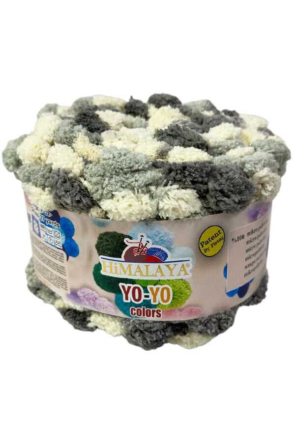 Himalaya Yo-Yo ponpon örgü ipliği Yo-Yo Colors 82016 - LivanConcept