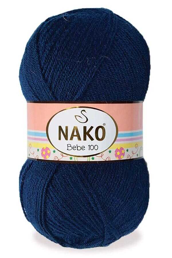 Nako Bebe 100 Bebek Örgü İpi | %100 Premium Akrilik - 100g 360m