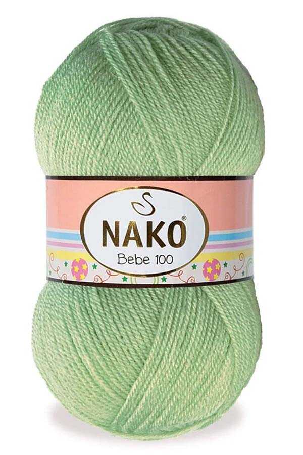 Nako Bebe 100 Bebek Örgü İpi | %100 Premium Akrilik - 100g 360m