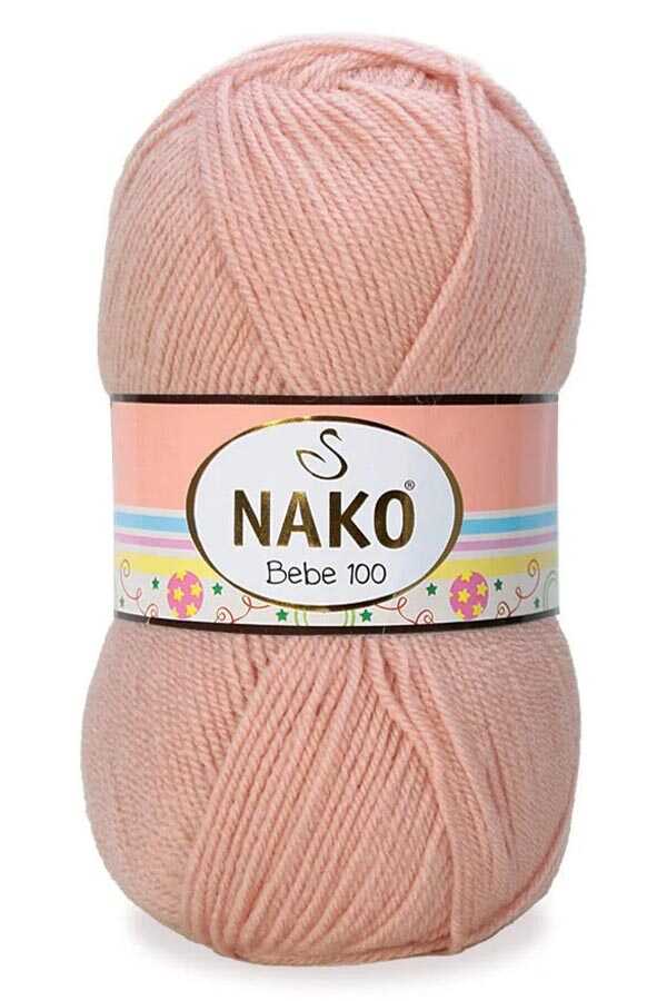 Nako Bebe 100 Bebek Örgü İpi | %100 Premium Akrilik - 100g 360m