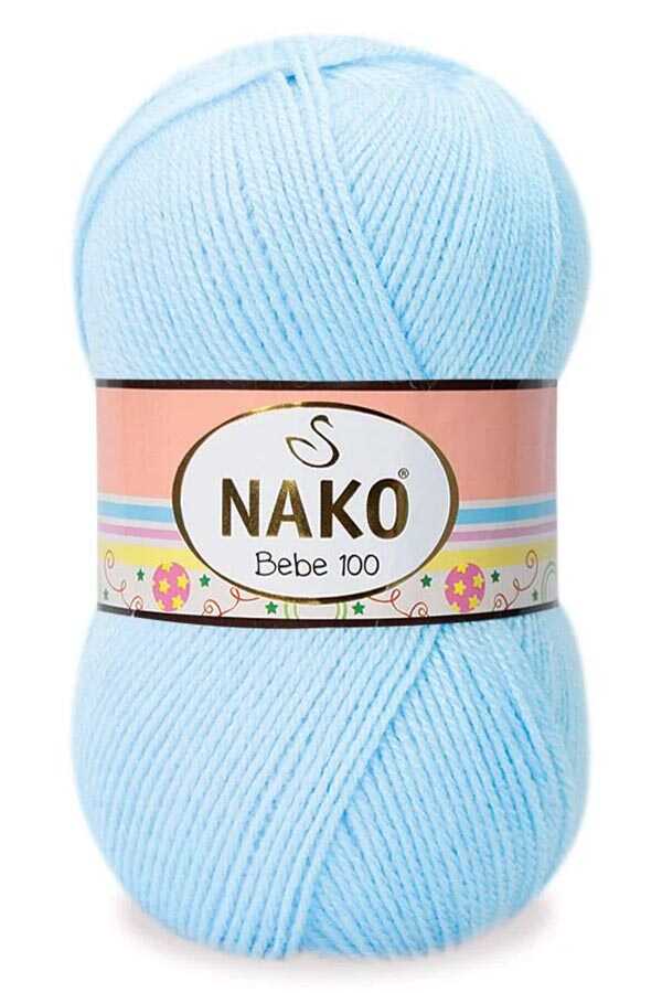 Nako Bebe 100 Bebek Örgü İpi | %100 Premium Akrilik - 100g 360m