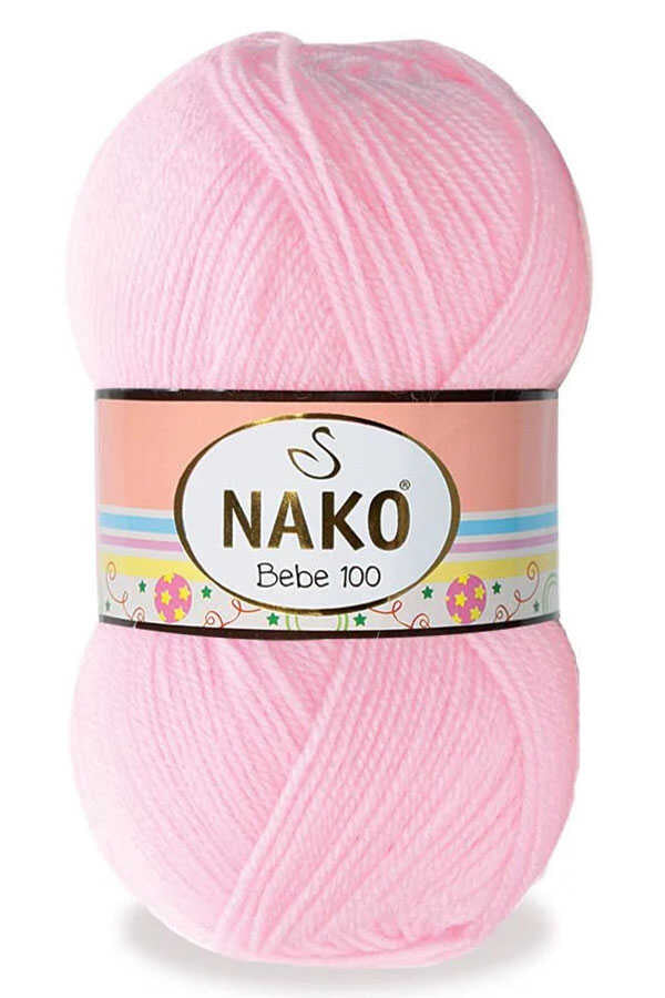 Nako Bebe 100 Bebek Örgü İpi | %100 Premium Akrilik - 100g 360m