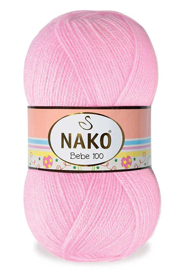 Nako Bebe 100 Bebek Örgü İpi | %100 Premium Akrilik - 100g 360m