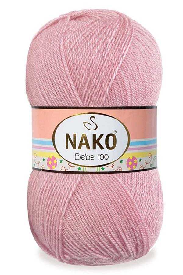 Nako Bebe 100 Bebek Örgü İpi | %100 Premium Akrilik - 100g 360m