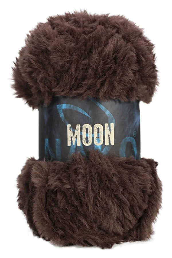 Nako Moon Tavşan Tüyü Efektli Örgü İpi 100g 60m