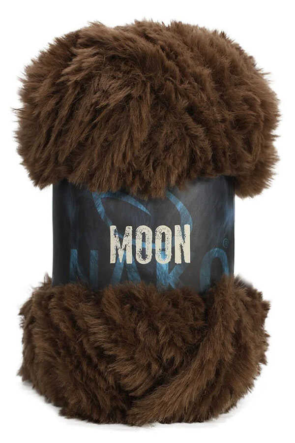 Nako Moon Tavşan Tüyü Efektli Örgü İpi 100g 60m