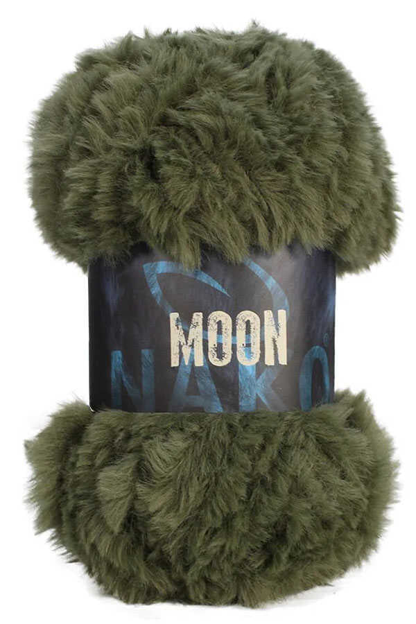 Nako Moon Tavşan Tüyü Efektli Örgü İpi 100g 60m